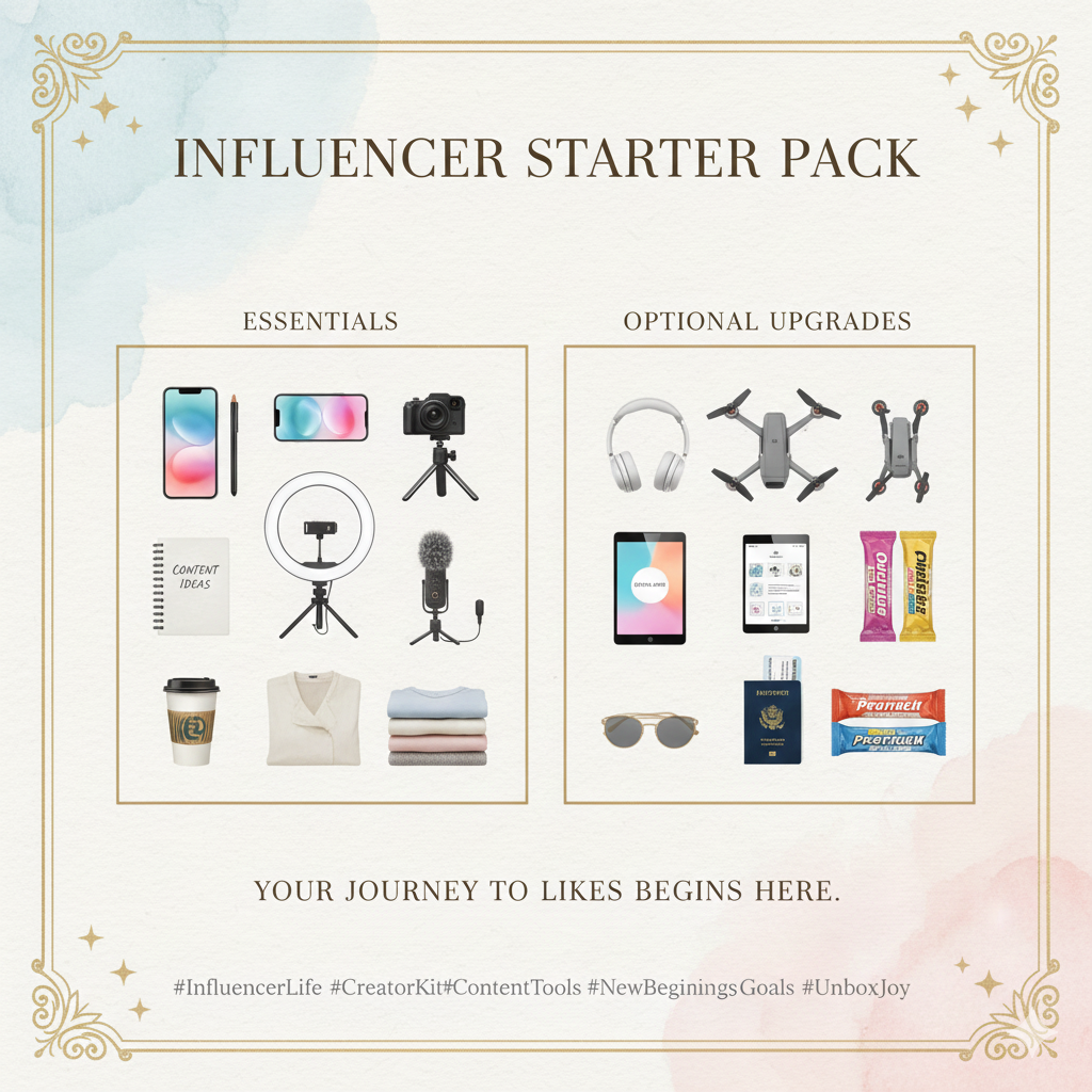 Influencer starter kit