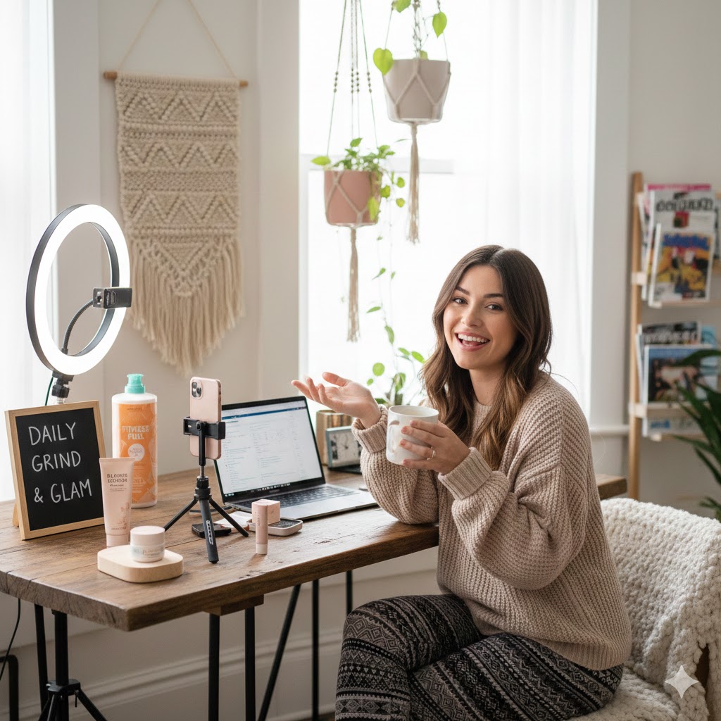 Influencer Morning routine